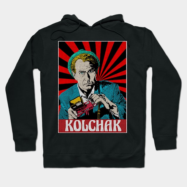 Kolchak 1980s Pop Art Fan Art Hoodie by Motor Lipat